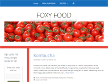 Tablet Screenshot of foxyfood.com